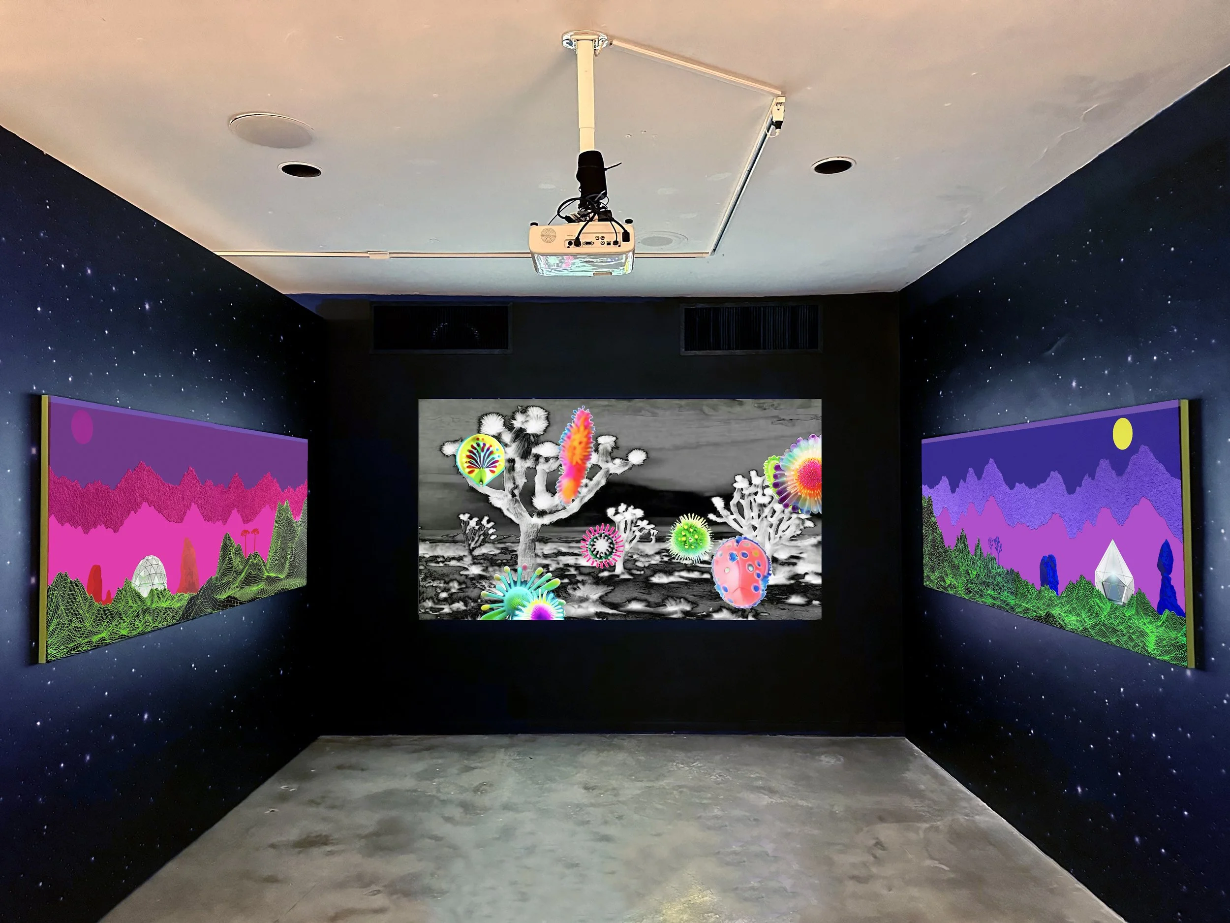 絵画 makersspace FUKI COMMITTEE VLOT ArtBorad Playful, pixelated, and deeply rooted in both Japanese kawaii